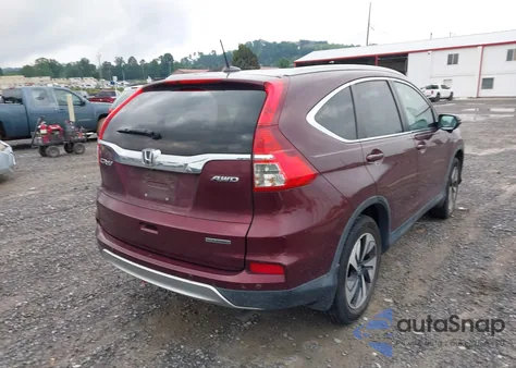 2016 Honda Cr-V Touring из США, поврежденный, VIN 5J6RM4H90GL092851